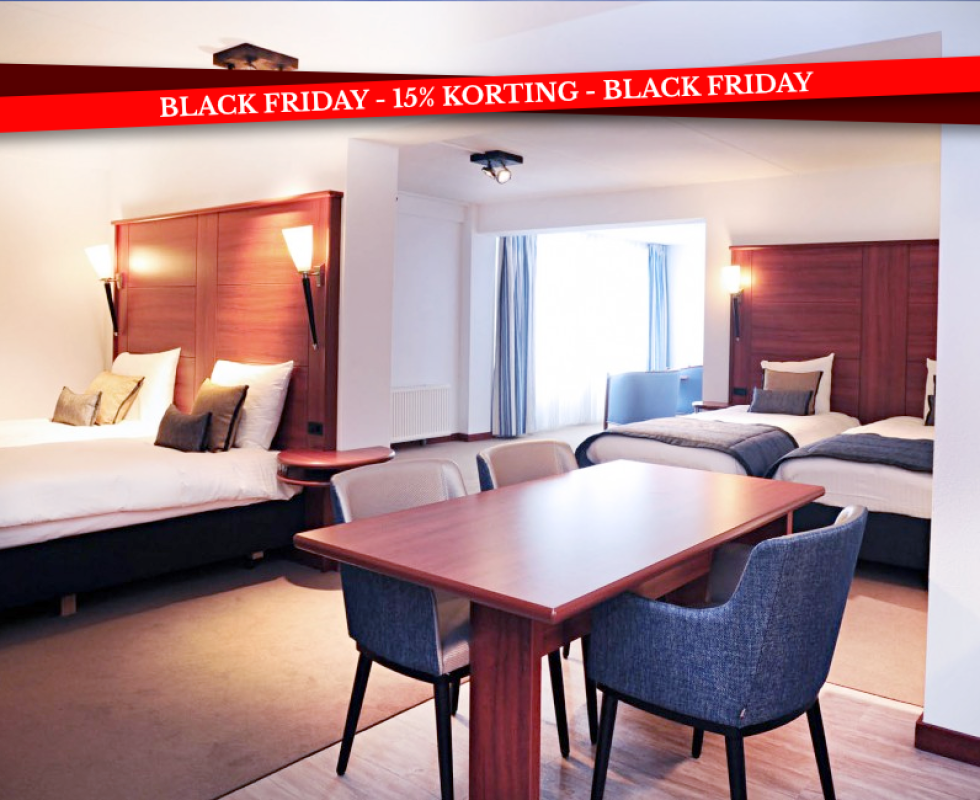 black friday familiekamer 15%