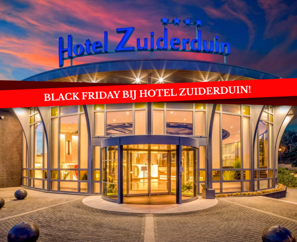 black friday bij hotel zuiderduin