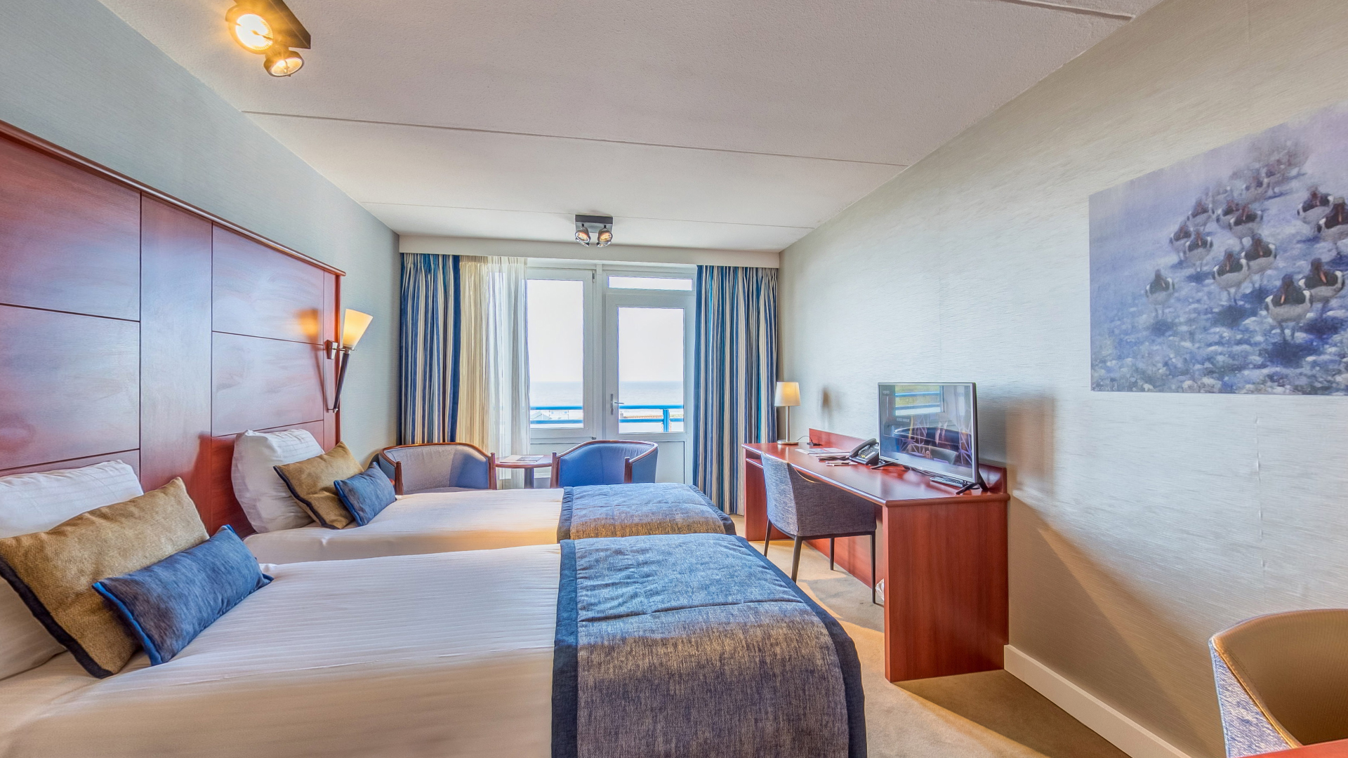 1-Kamer appartement; met 2 bedden - Hotel Zuiderduin
